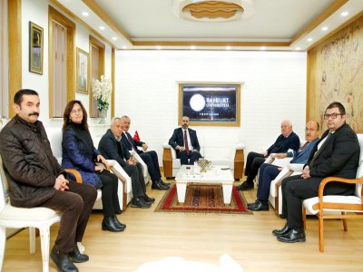 Avrasya, Erzincan Binali Yıldırım ve Gümüşhane Üniversiteleri Rektörlerinden Rektör Türkmen'e Ziyaret