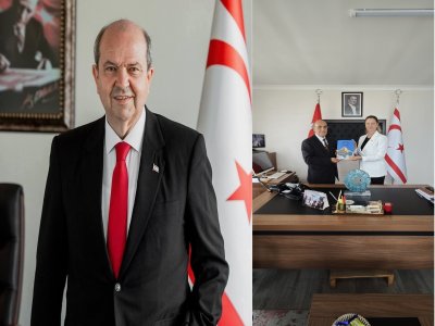 Kıbrıs Cumhurbaşkanı Ersin Tatar'a Uluslararası Bayburt Sanatçılar Derneği Tarafından  Tokat’ta Onur Ödülü Verilecek