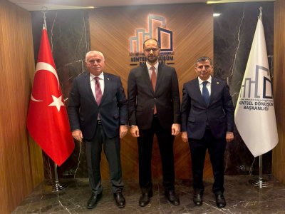 Milletvekili Ateş Ve Başkan Memiş’ten Kentsel Dönüşüm Başkanı Hakkı Alp’e Ziyaret