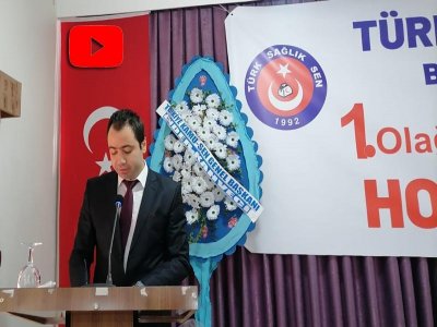 Türk Sağlık-Sen Bayburt Şubesi 1. Olağan Kongresini Yaptı